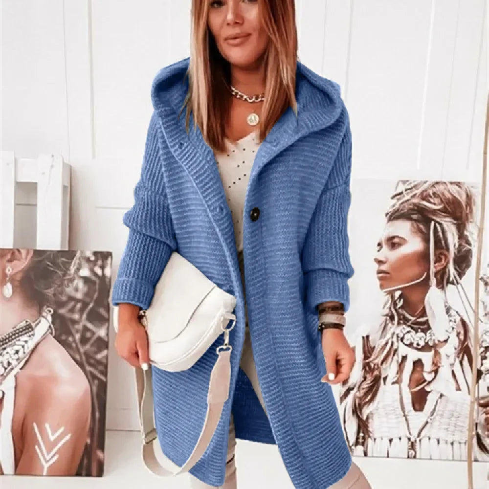 Margot Biarritz - Manteau en maille élégant
