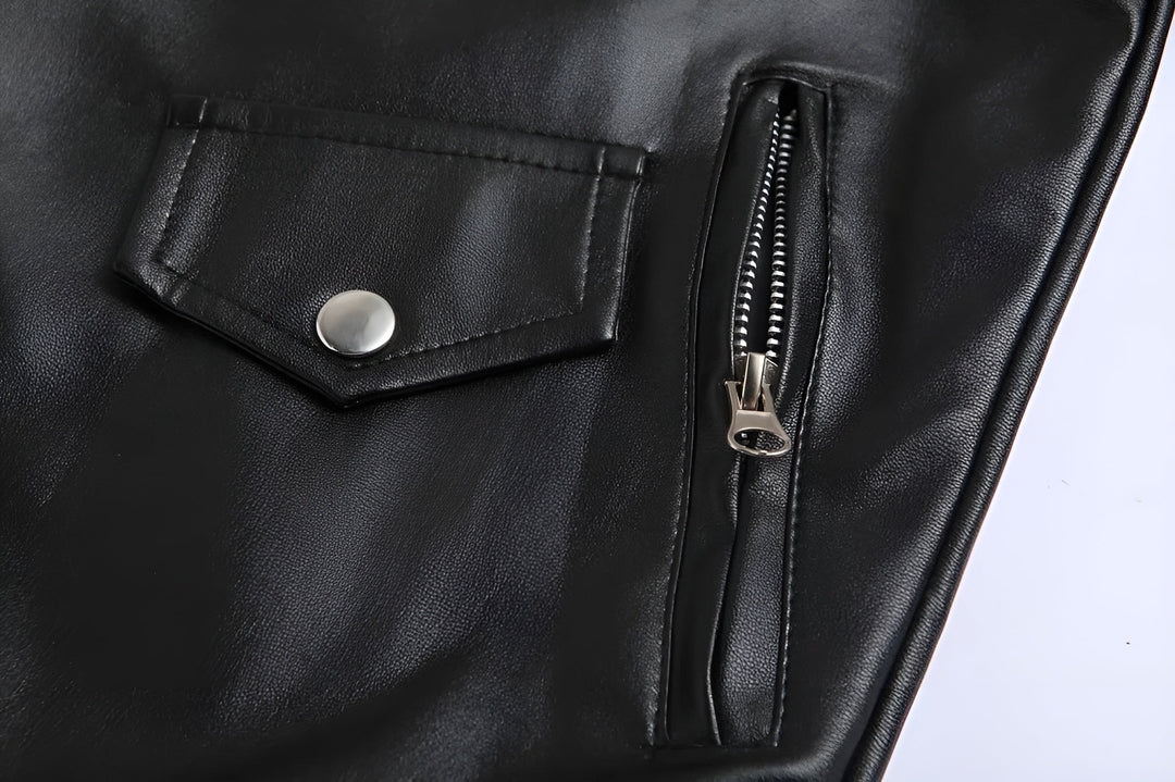 Margot Biarritz - Veste en cuir classique pour homme