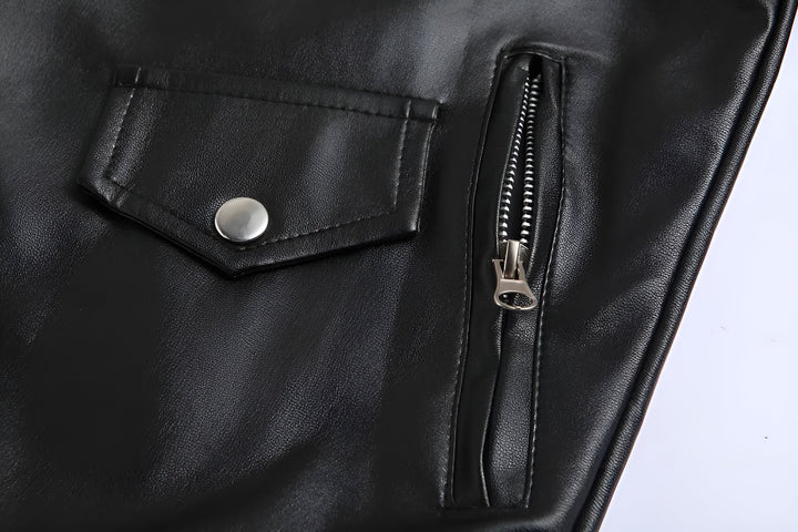 Margot Biarritz - Veste en cuir classique pour homme