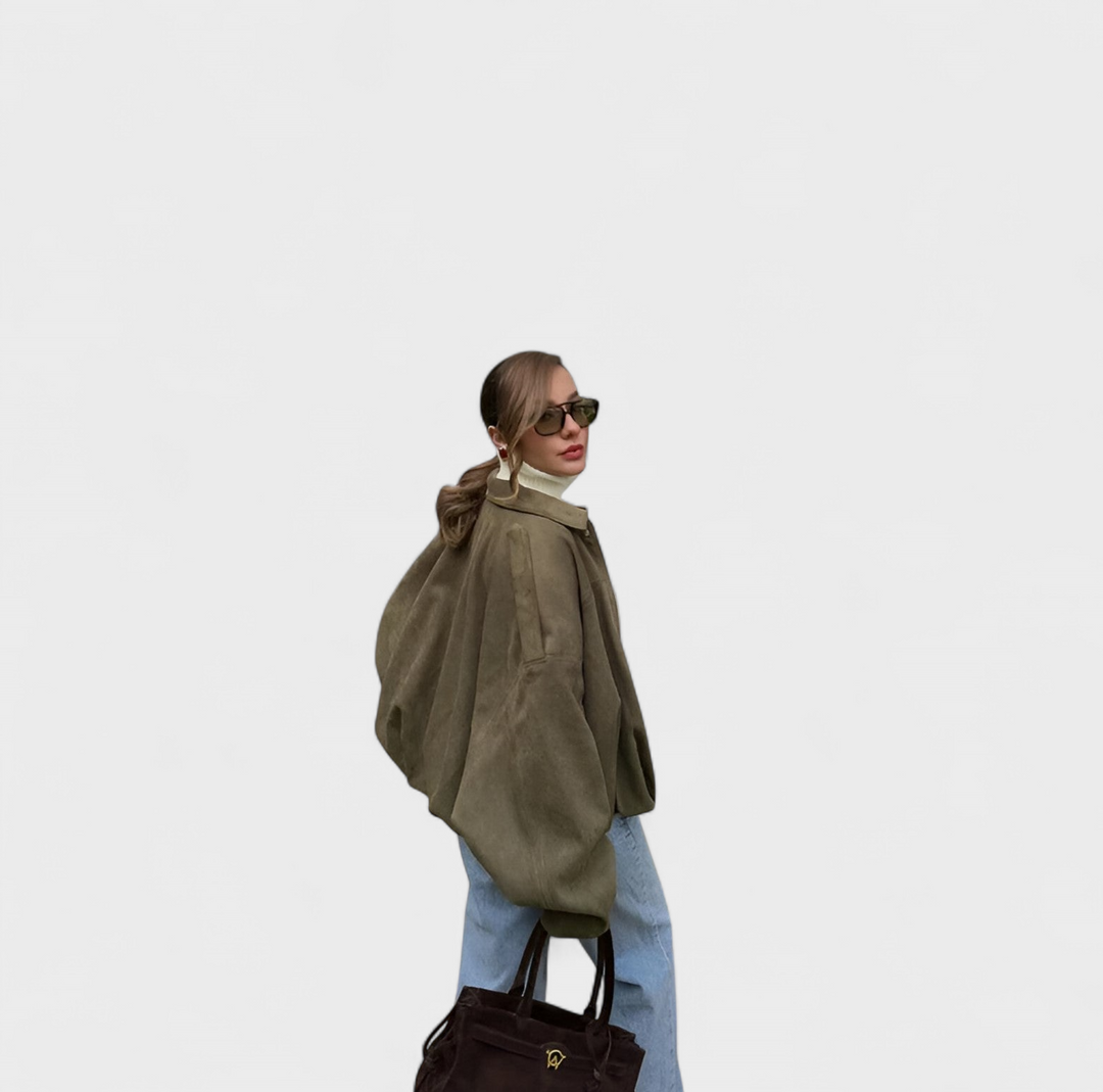 Margot Biarritz - Veste bomber en suédine