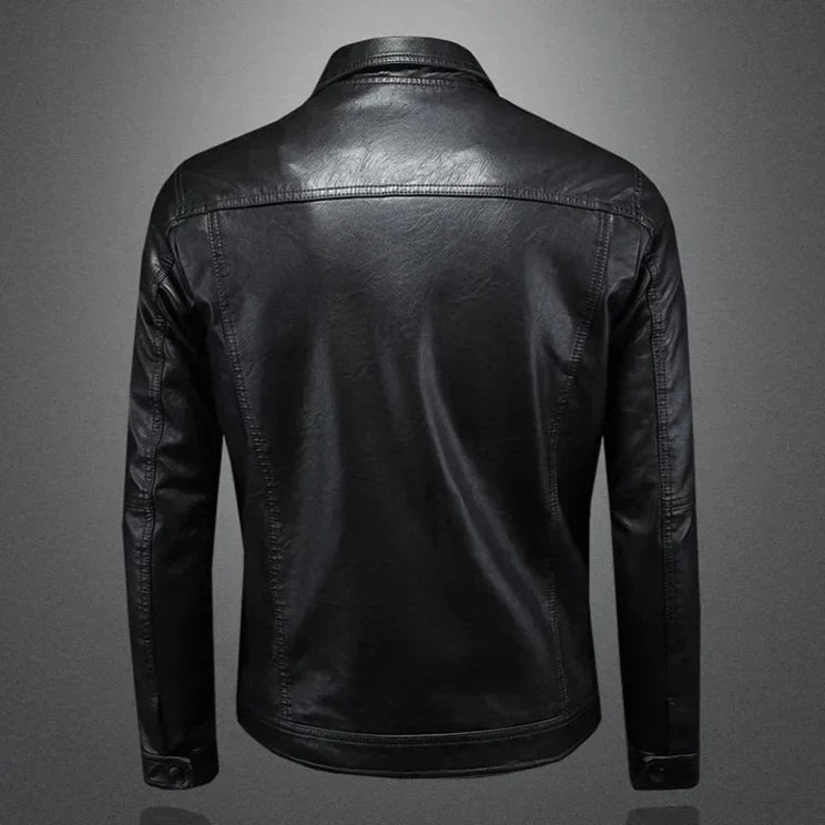 Margot Biarritz - Veste en cuir moderne Rider