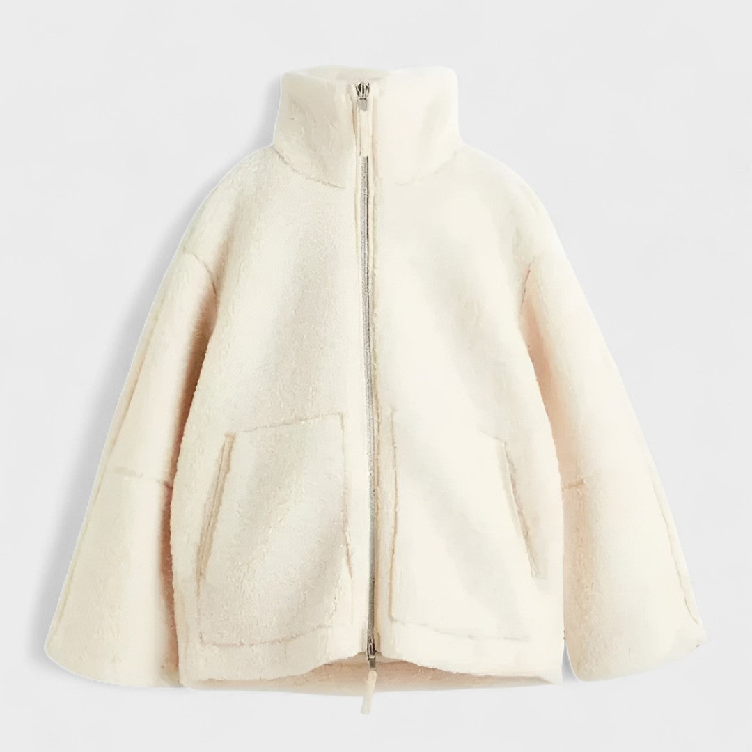 Margot Biarritz - Manteau oversize avec col montant