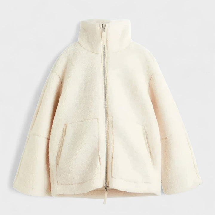 Margot Biarritz - Manteau oversize avec col montant