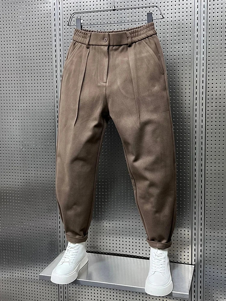 Margot Biarritz - Pantalons tapered texturés