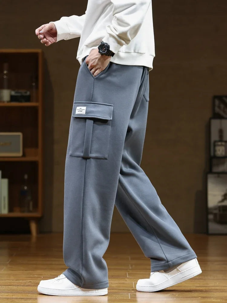 Margot Biarritz - Pantalon cargo en polaire