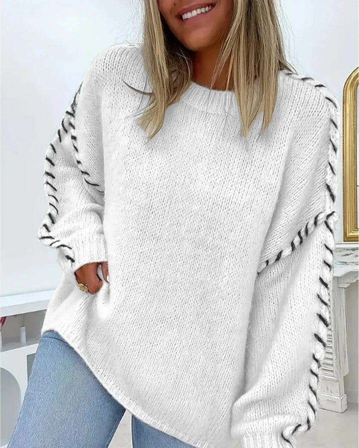 Margot Biarritz - Pull décontracté en maille chaude