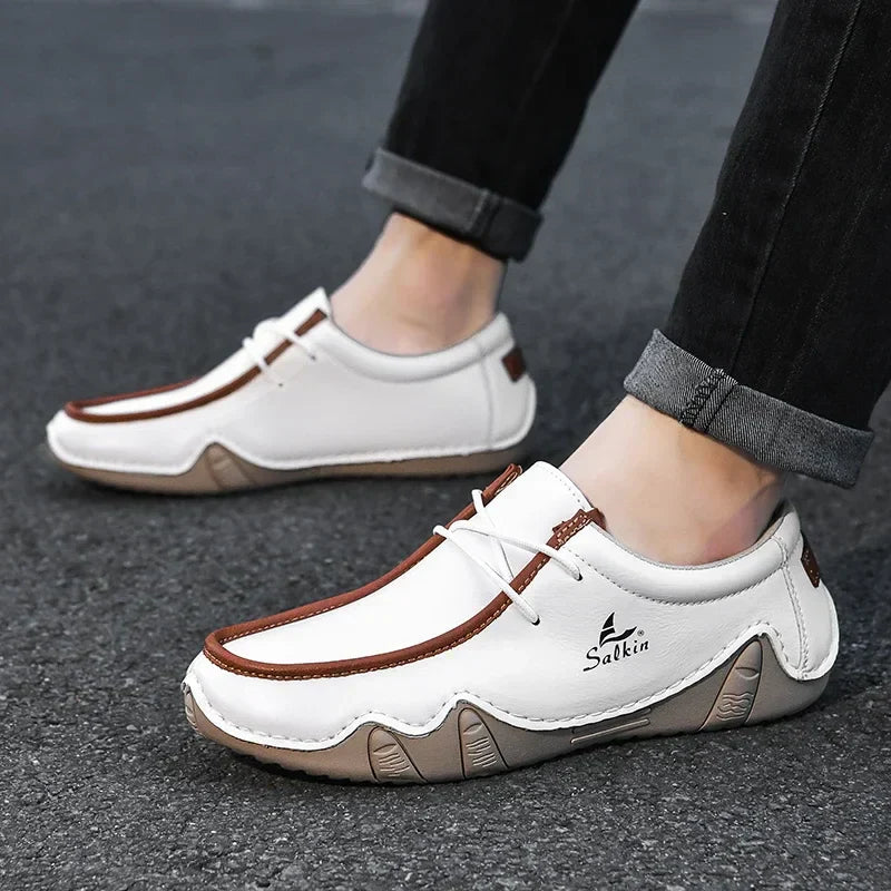 Margot Biarritz - Chaussures orthopédiques en cuir ajustées