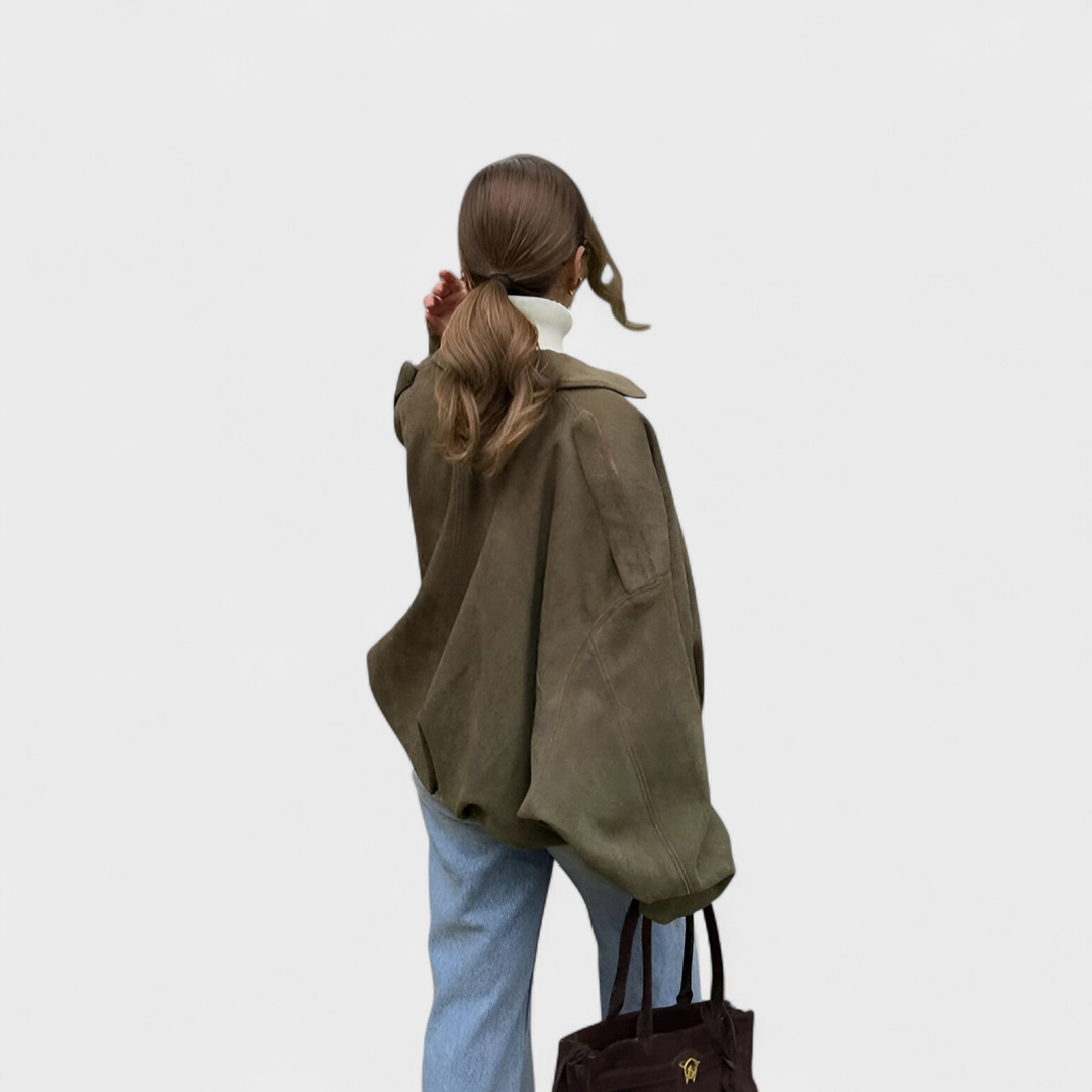 Margot Biarritz - Veste bomber en suédine