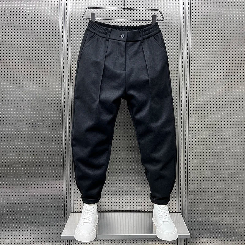 Margot Biarritz - Pantalons tapered texturés