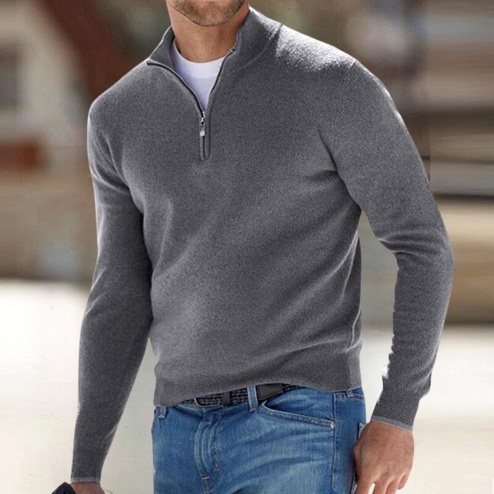 Margot Biarritz - Pull zippé pour homme