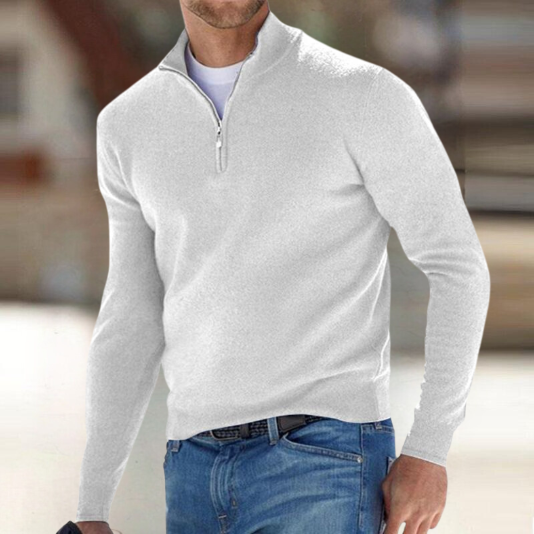Margot Biarritz - Pull zippé pour homme