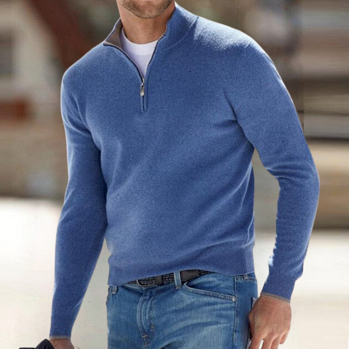 Margot Biarritz - Pull zippé pour homme
