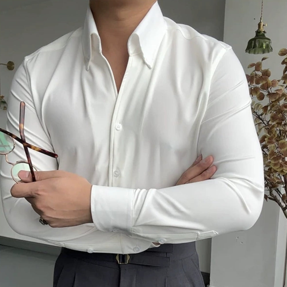 Margot Biarritz - Chemise athlétique italienne en bambou pour homme