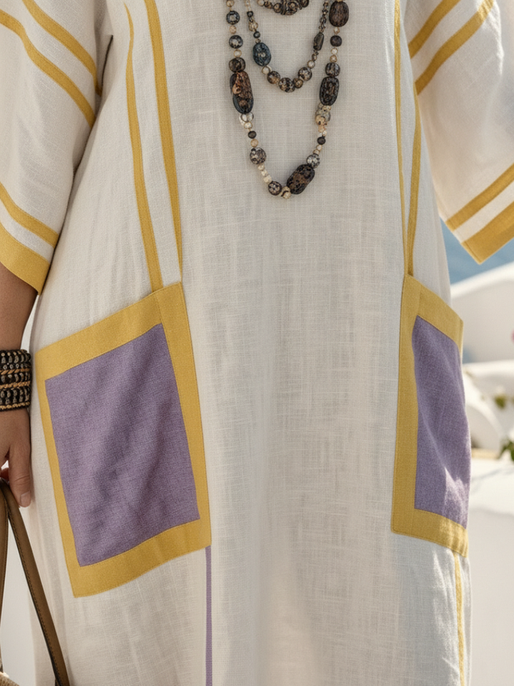 Margot Biarritz - Robe maxi à poches Zafira