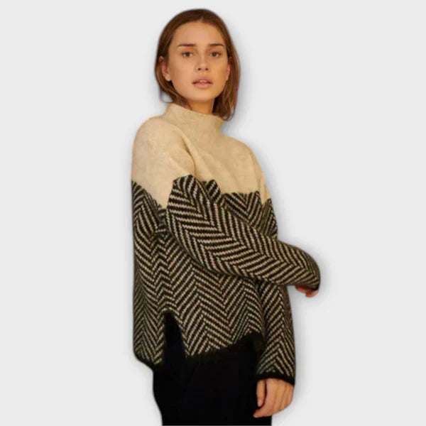 Margot Biarritz - Pull Doux à Col Montant