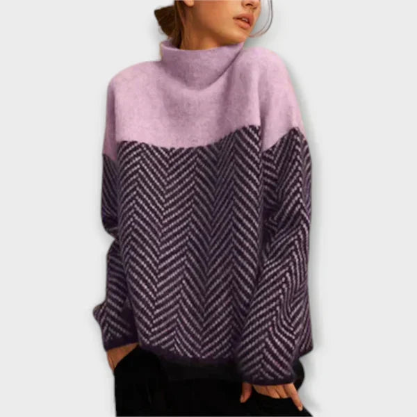 Margot Biarritz - Pull Doux à Col Montant