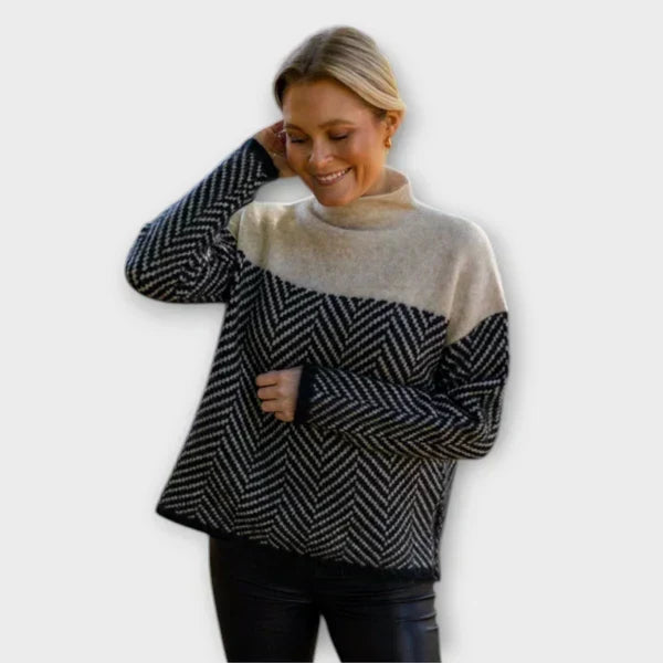 Margot Biarritz - Pull Doux à Col Montant