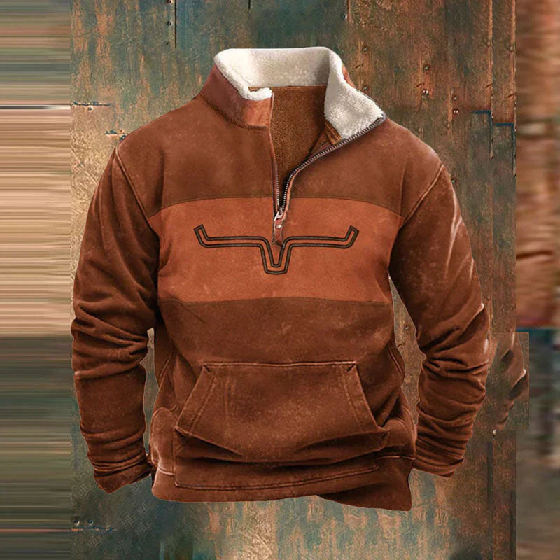 Margot Biarritz - Pull zippé pour homme