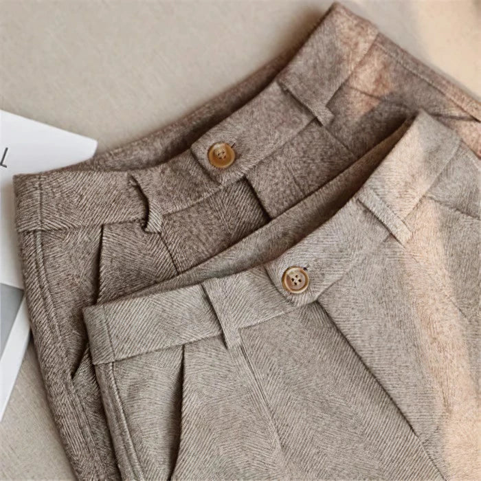 Margot Biarritz - Pantalons élégants en pure laine sur mesure