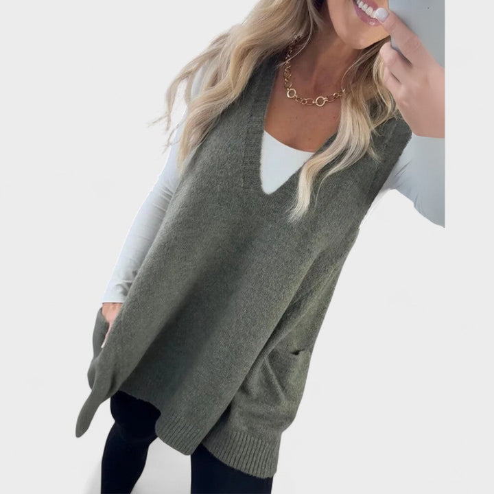 Margot Biarritz - Gilet en maille confortable