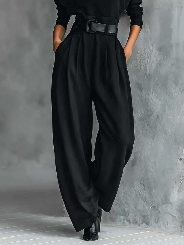 Margot Biarritz - Ensemble Col Roulé et Pantalon Droit Cyrielle