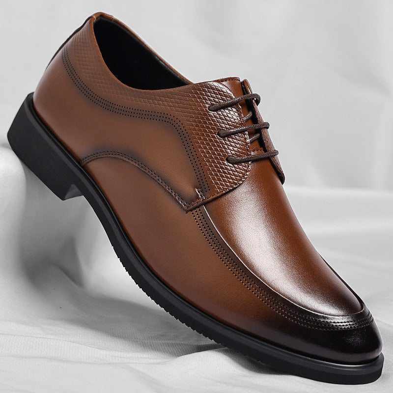 Margot Biarritz - Oxford en cuir brillant