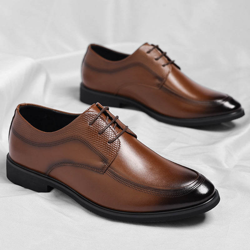 Margot Biarritz - Oxford en cuir brillant