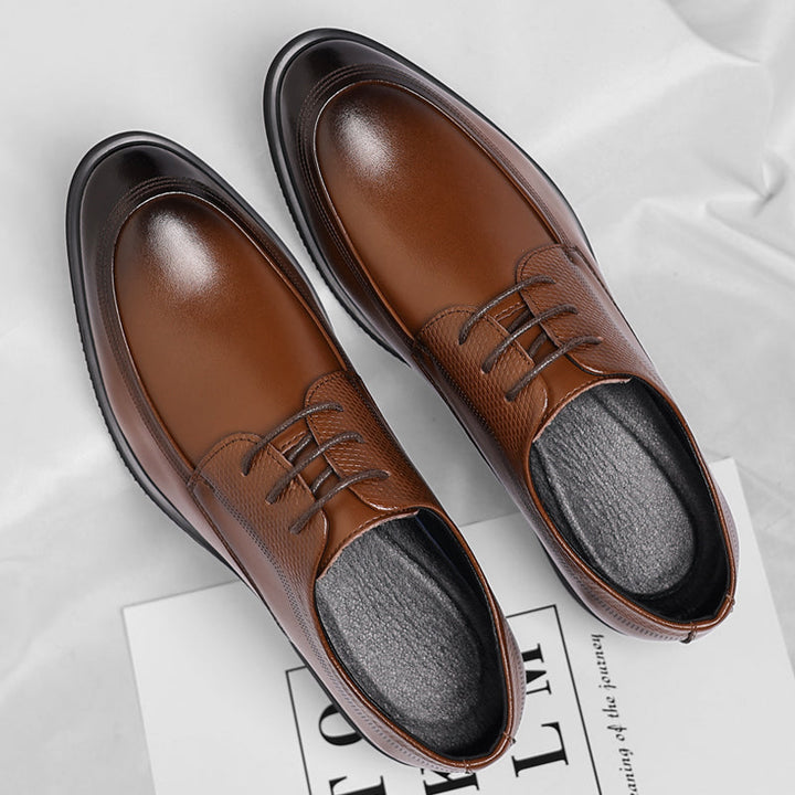 Margot Biarritz - Oxford en cuir brillant