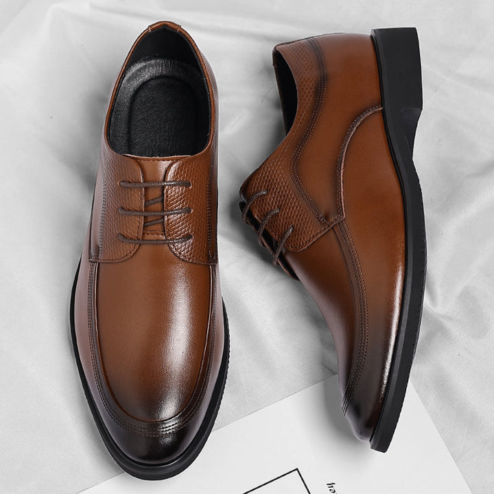 Margot Biarritz - Oxford en cuir brillant