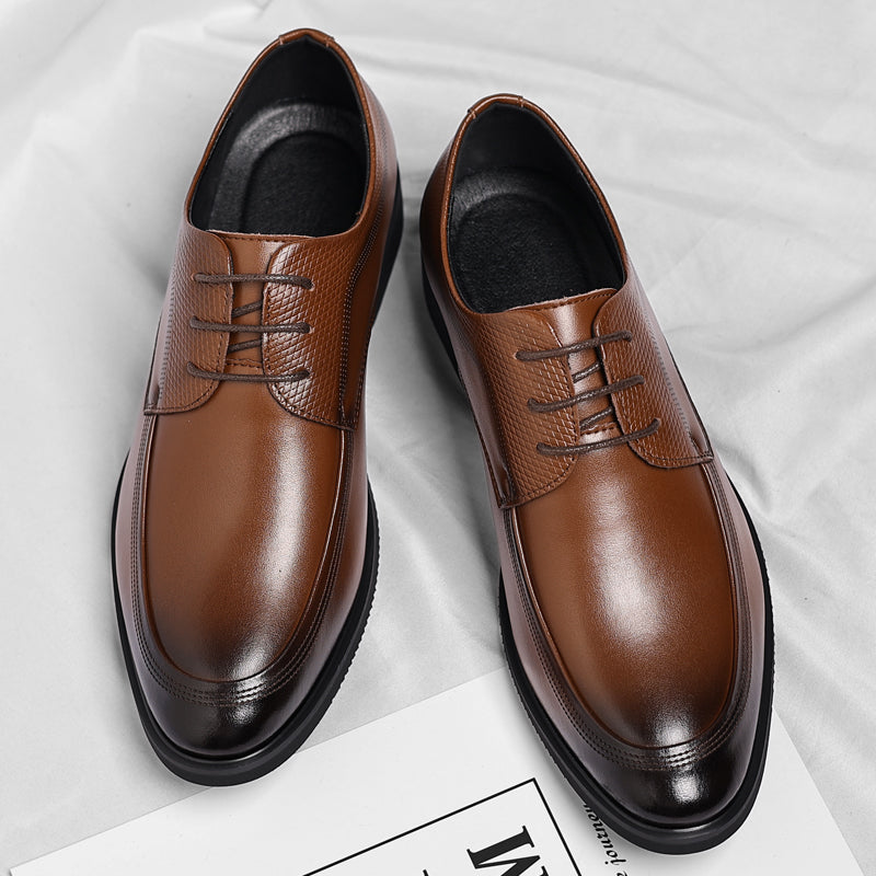 Margot Biarritz - Oxford en cuir brillant