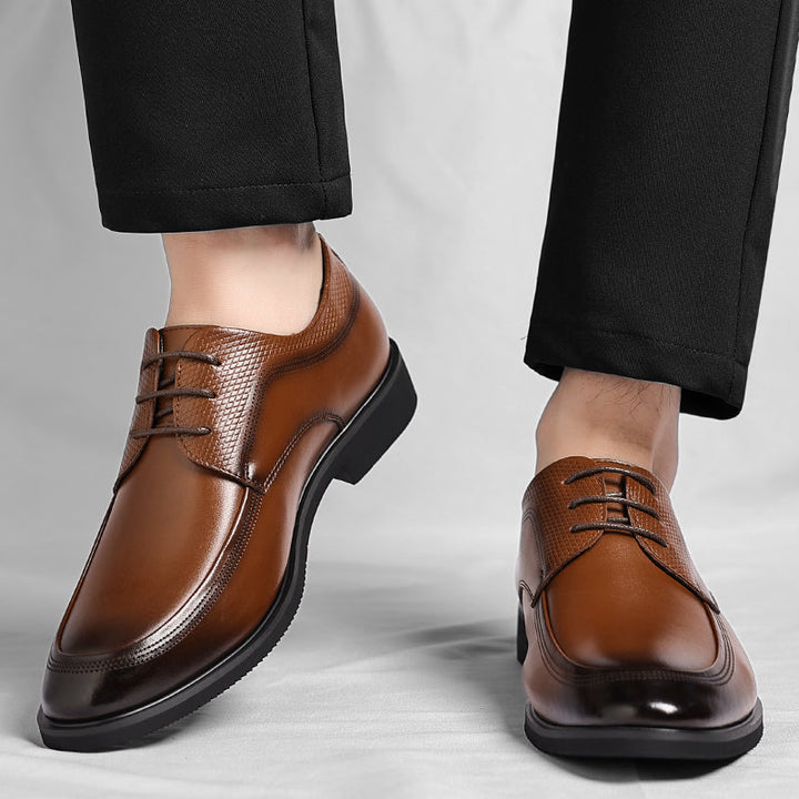 Margot Biarritz - Oxford en cuir brillant