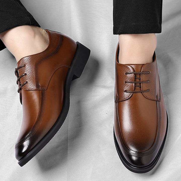 Margot Biarritz - Oxford en cuir brillant