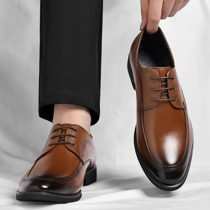Margot Biarritz - Oxford en cuir brillant