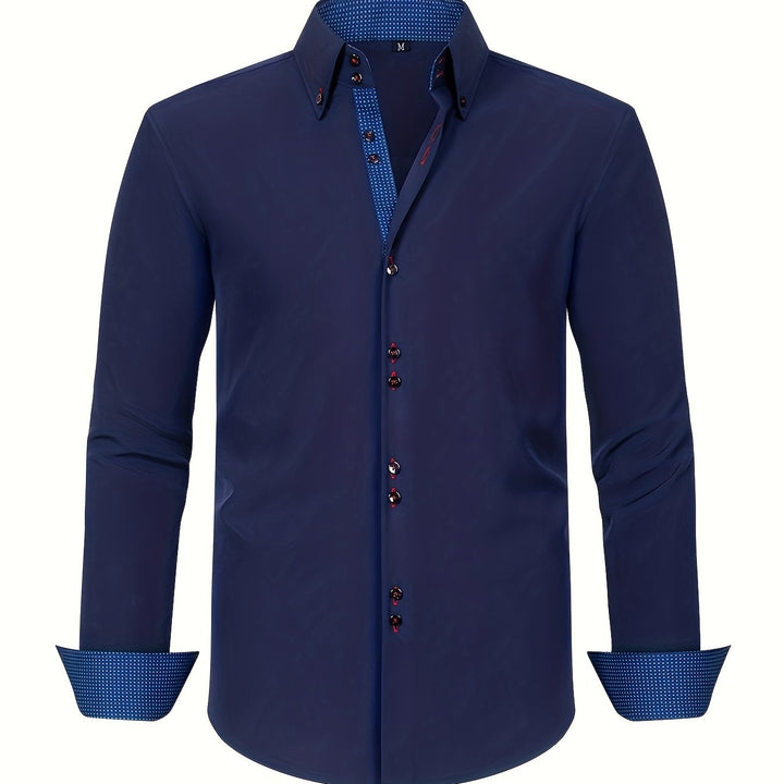 Margot Biarritz - Chemise élégante légère avec détails contrastés
