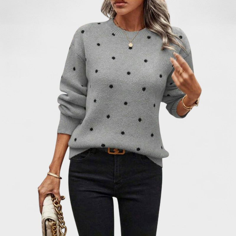 Margot Biarritz - Pull en maille à pois