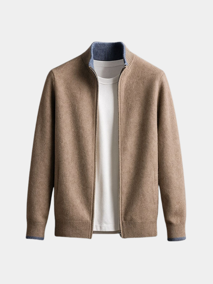Margot Biarritz - Pull zippé homme