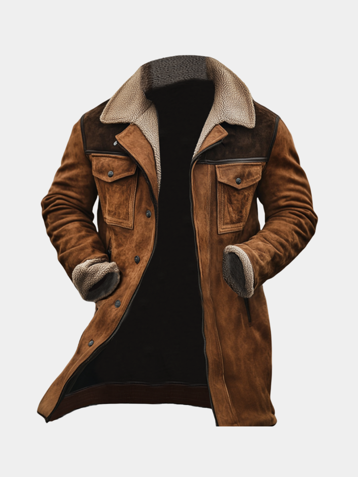 Margot Biarritz - Manteau long classique pour homme