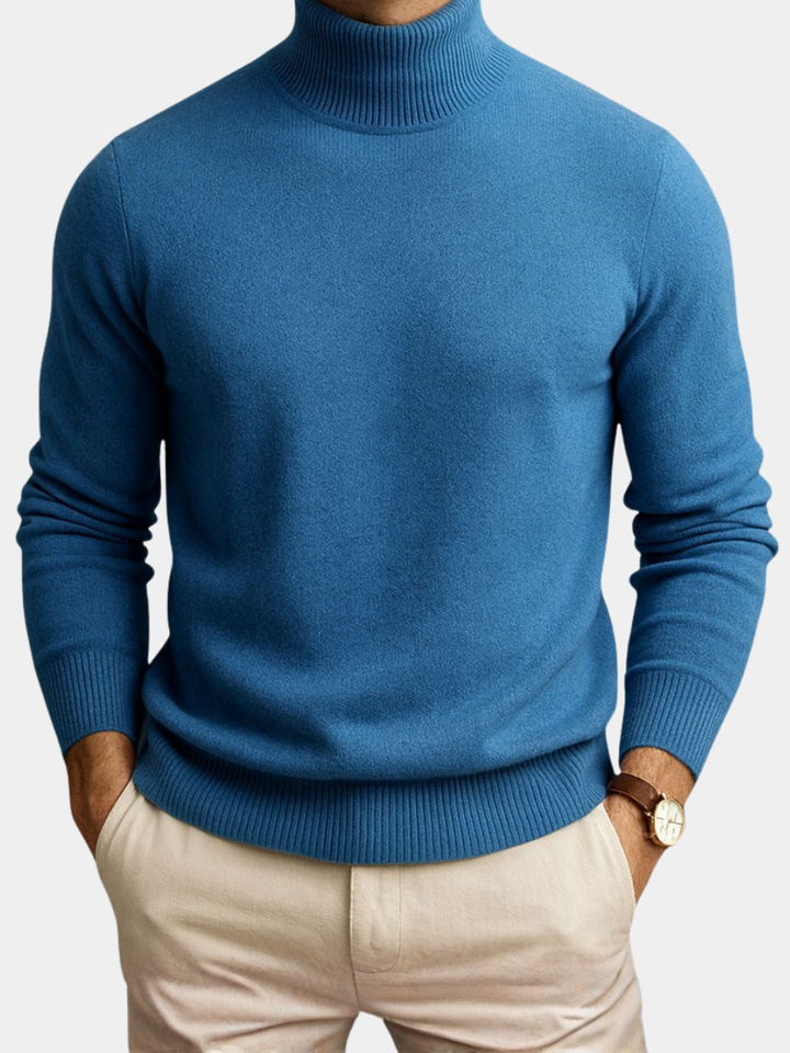 Margot Biarritz - Pull à col montant pour homme