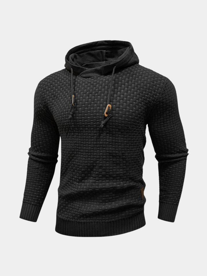 Margot Biarritz - Sweat à capuche classique en laine pour homme
