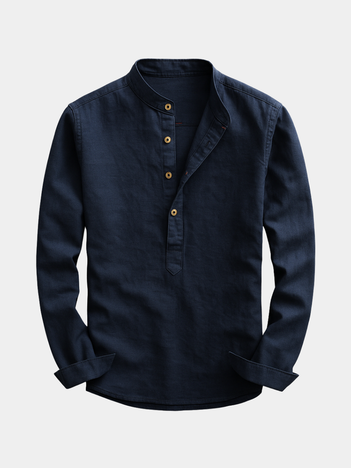 Margot Biarritz - Chemise élégante à manches longues pour homme