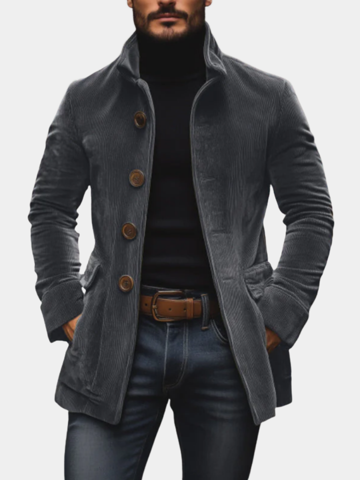 Margot Biarritz - Veste en coton côtelé pour homme