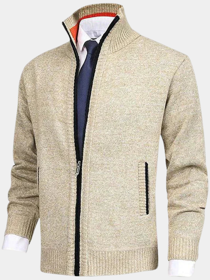 Margot Biarritz - Cardigan homme à manches longues