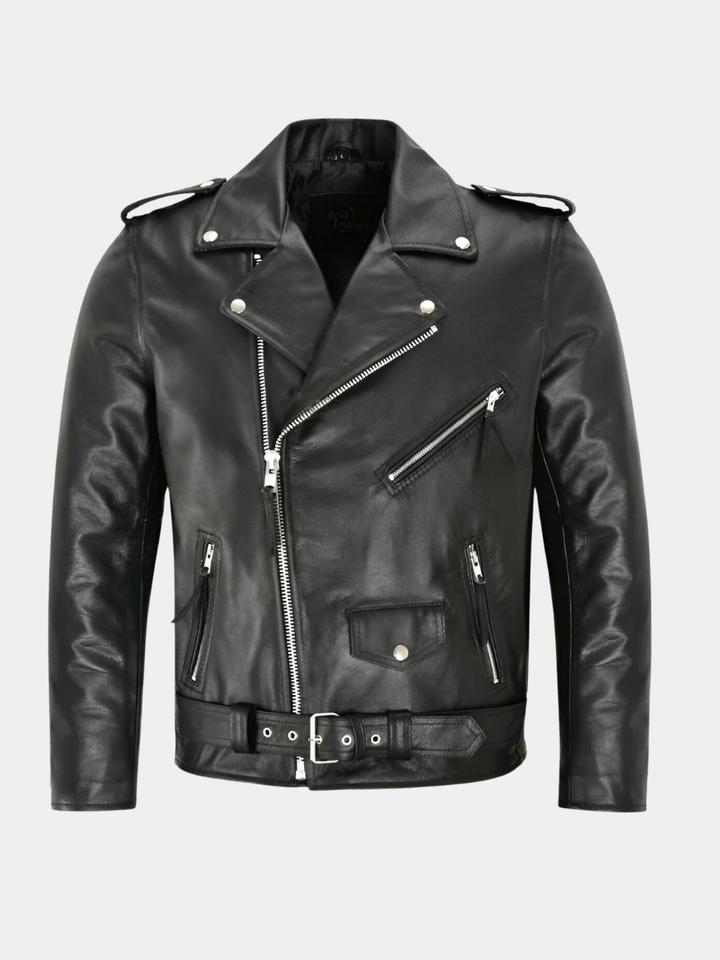 Margot Biarritz - Veste en cuir classique pour homme