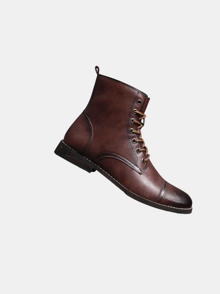 Margot Biarritz - Bottes de ville brunes pour homme