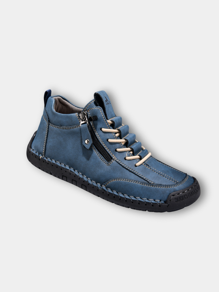 Margot Biarritz - Chaussures en nubuck avec zip pour homme