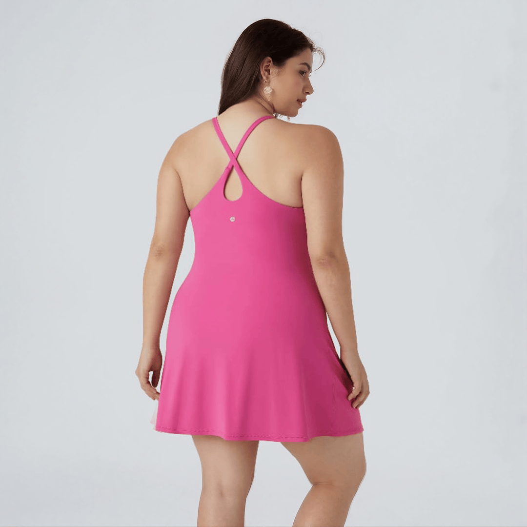 Margot Biarritz - Robe de sport avec shorts intégrés uniques