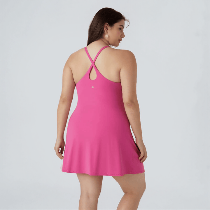 Margot Biarritz - Robe de sport avec shorts intégrés uniques
