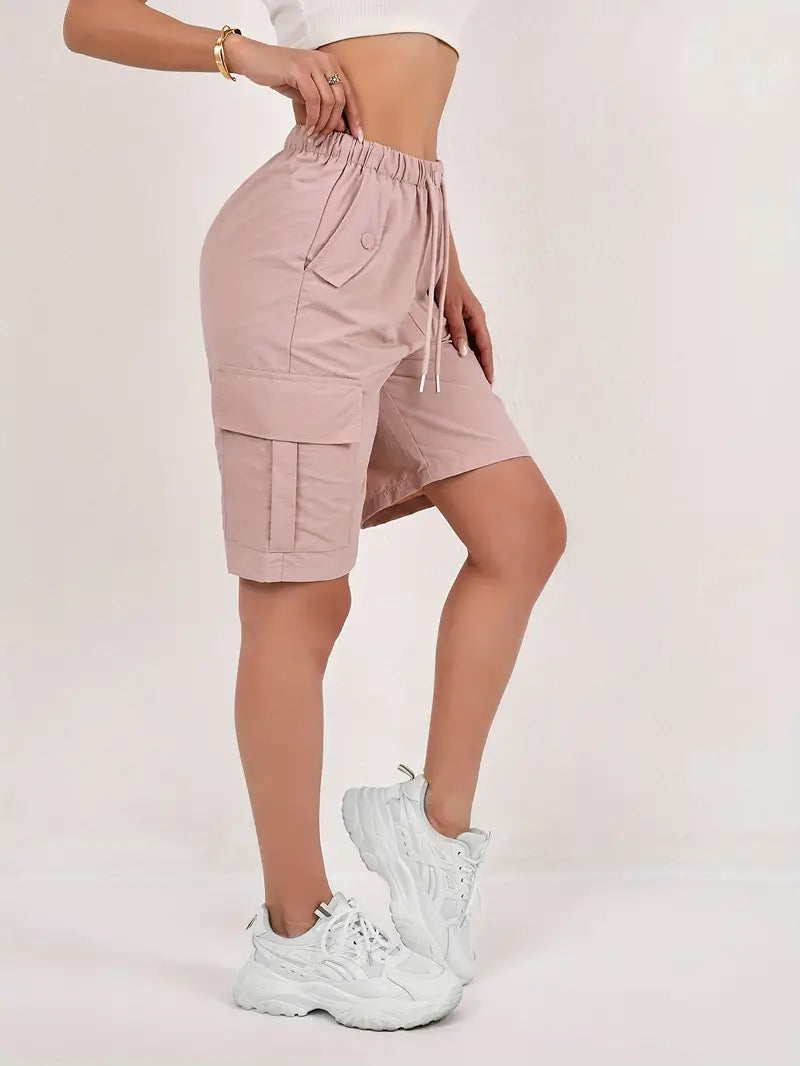 Margot Biarritz - Short Cargo Légers à Séchage Rapide Daisy
