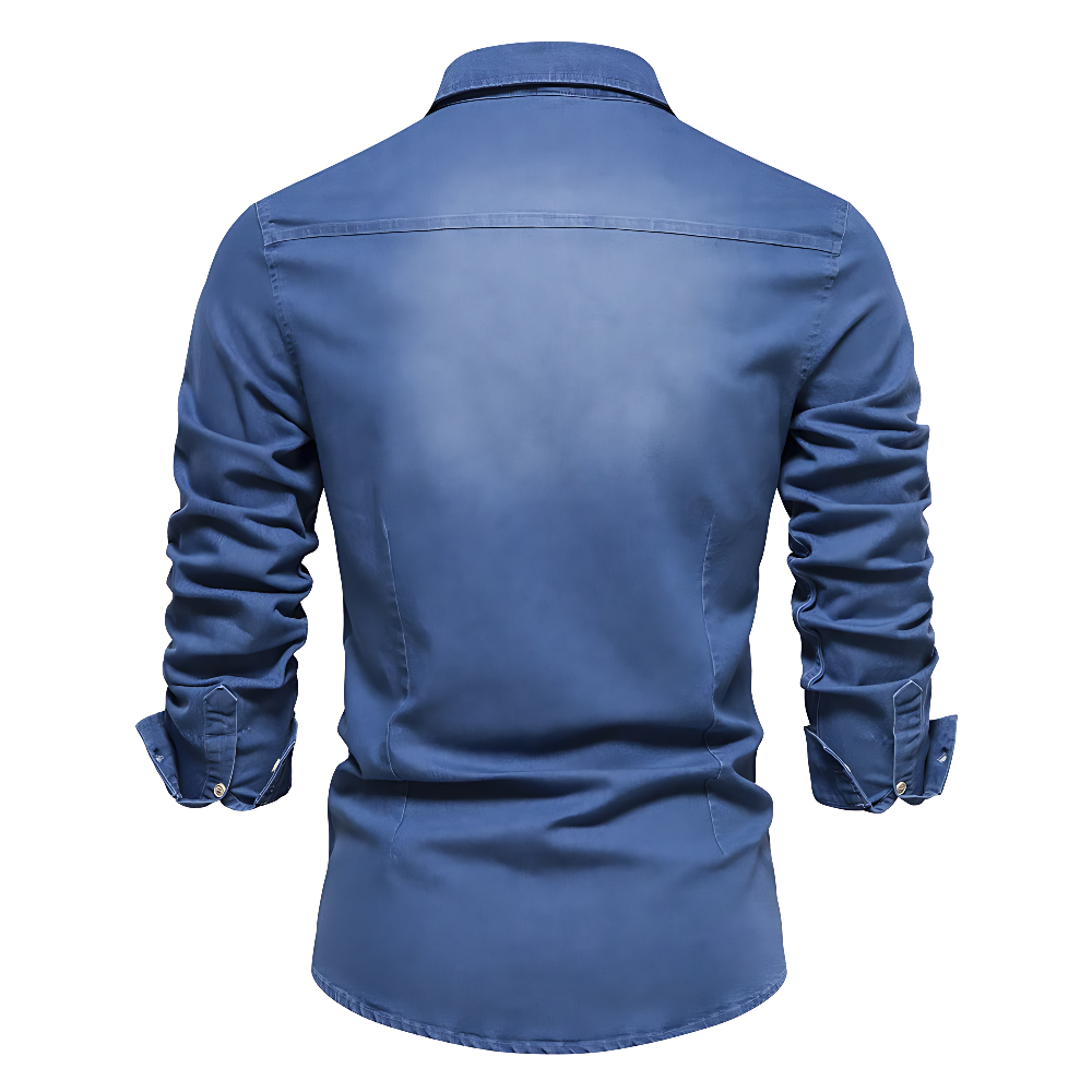 Margot Biarritz - Chemise en denim pour homme