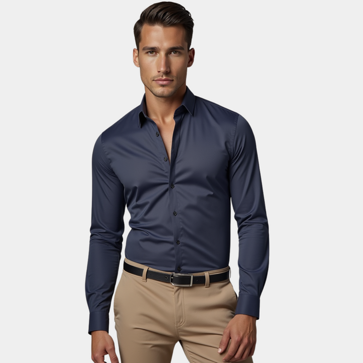 Margot Biarritz - Chemise anti-plis pour homme